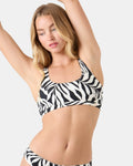 Surfer's Paradise Reversible Sport Bralette Bikini Top