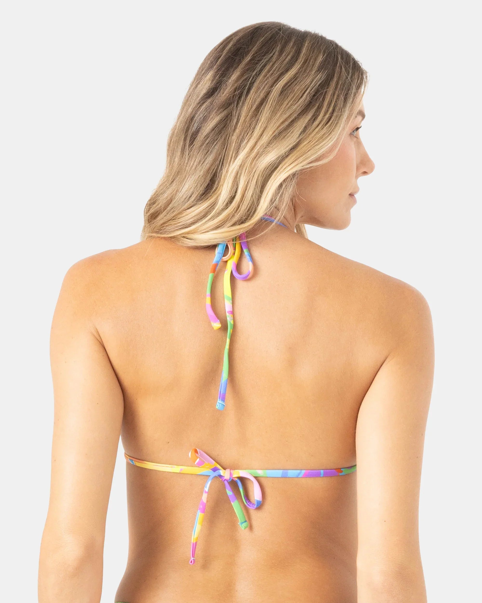 Heatwave Tiki Triangle Bikini Top