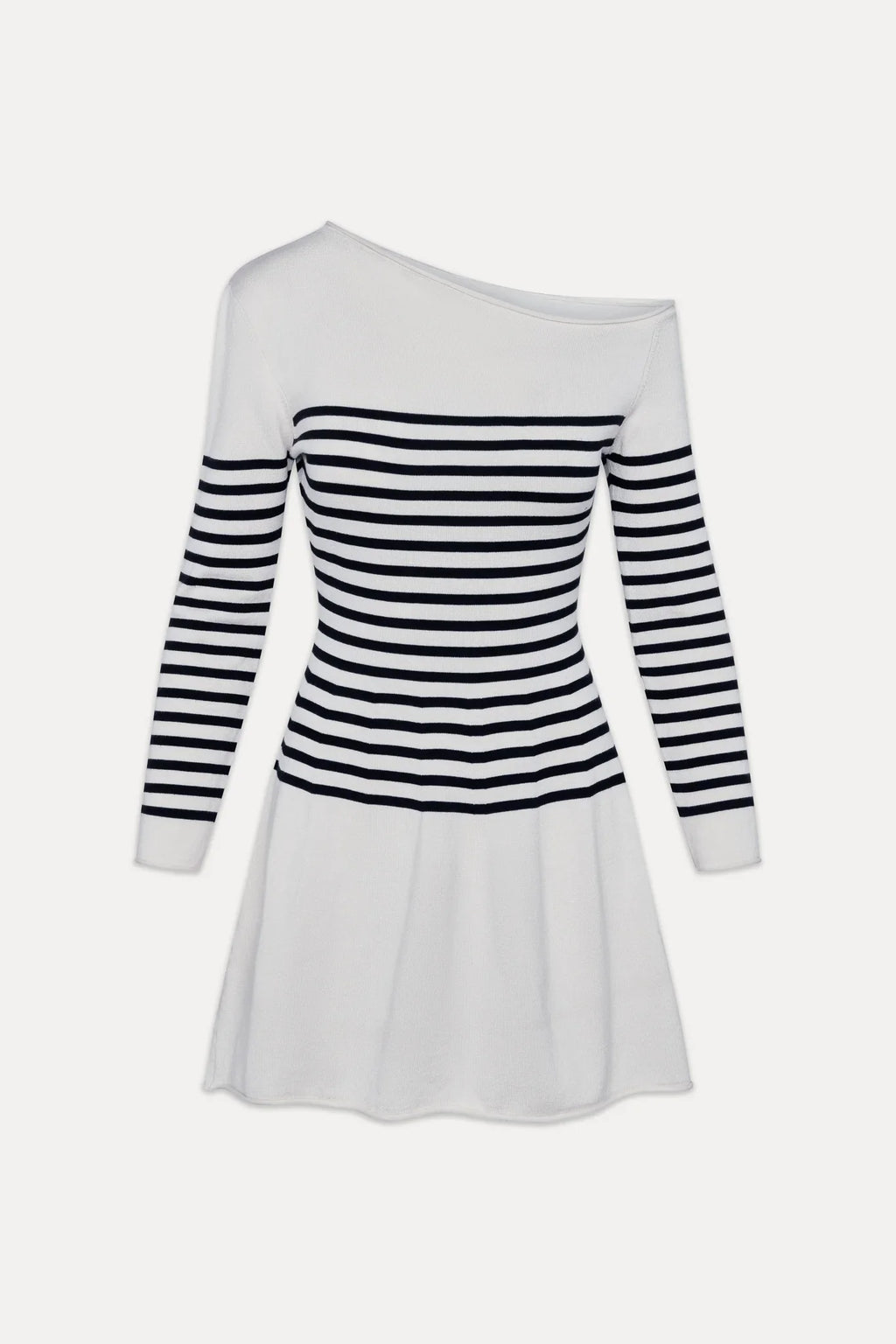 Boardwalk Off Shoulder Mini Dress - Ivory