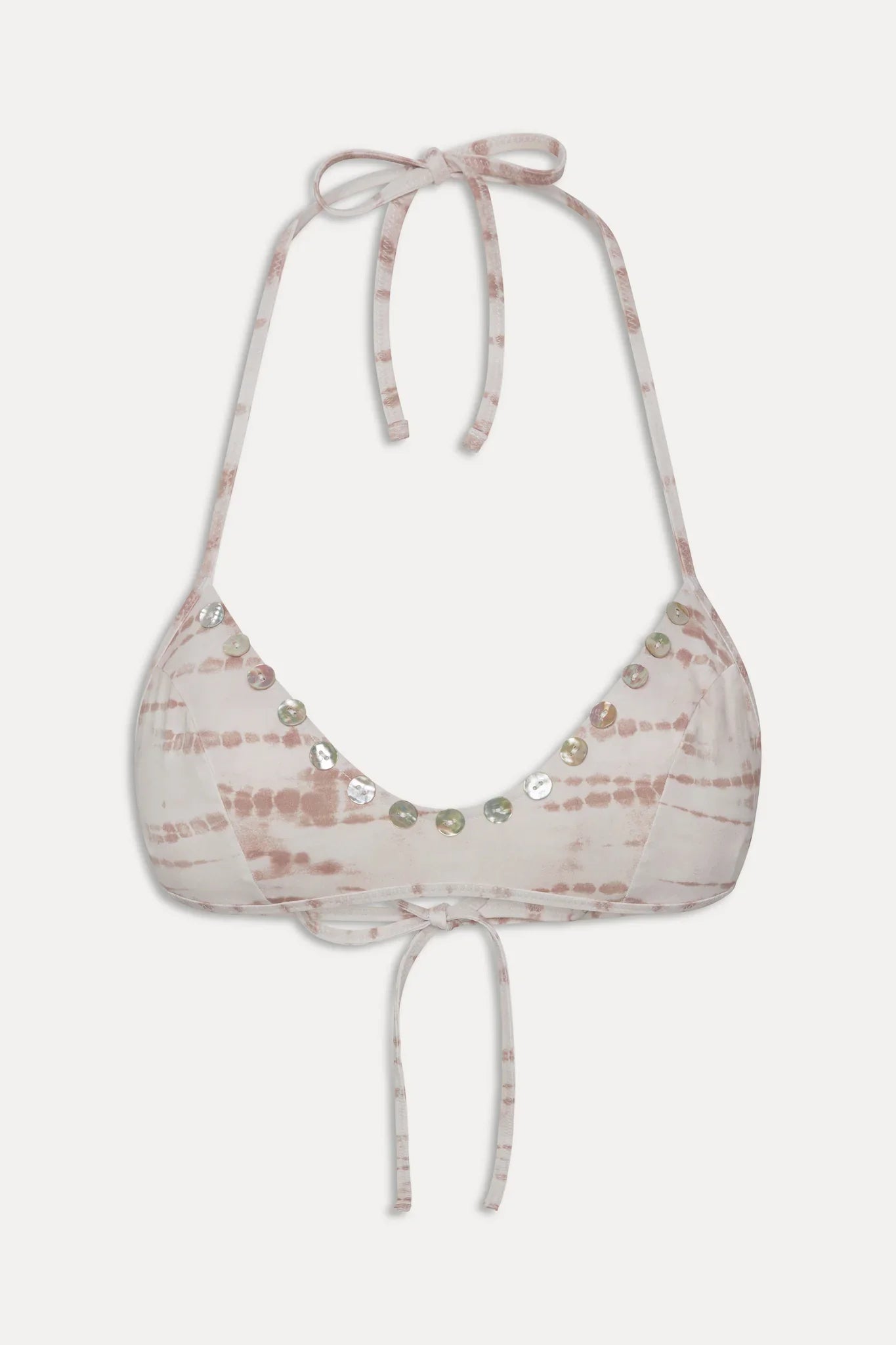 Micah Halter Bikini Top - Sand Drift Print