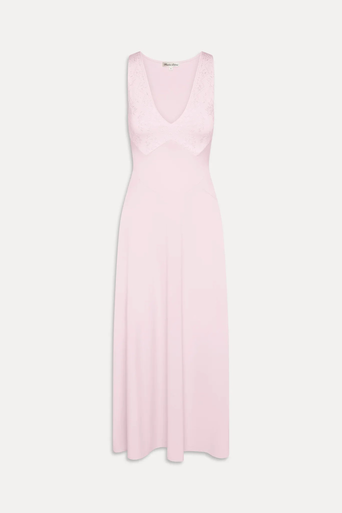 Eva Embroidered Maxi Dress - Ballerina