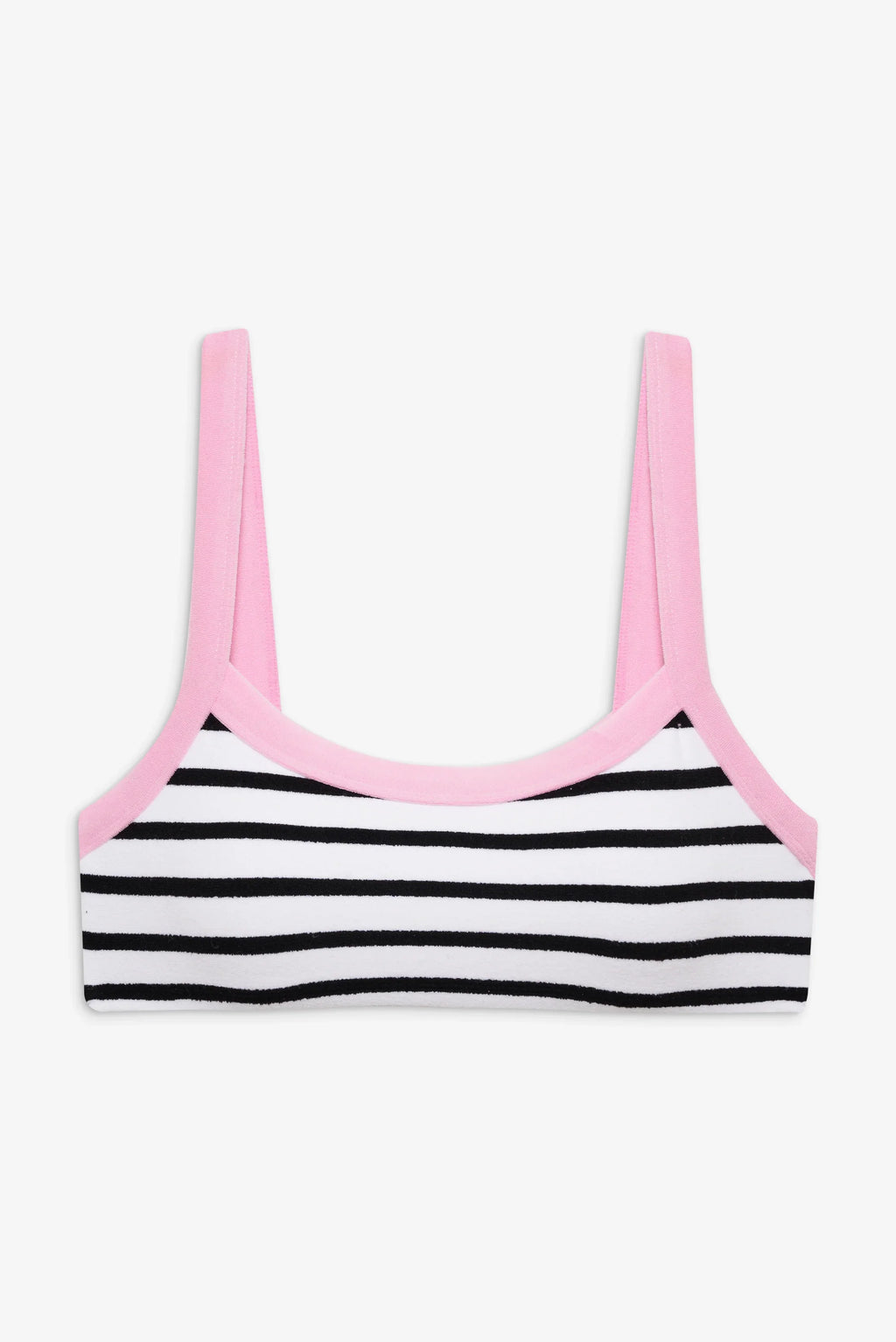 Flynn Bralette Bikini Top - Vintage Stripe