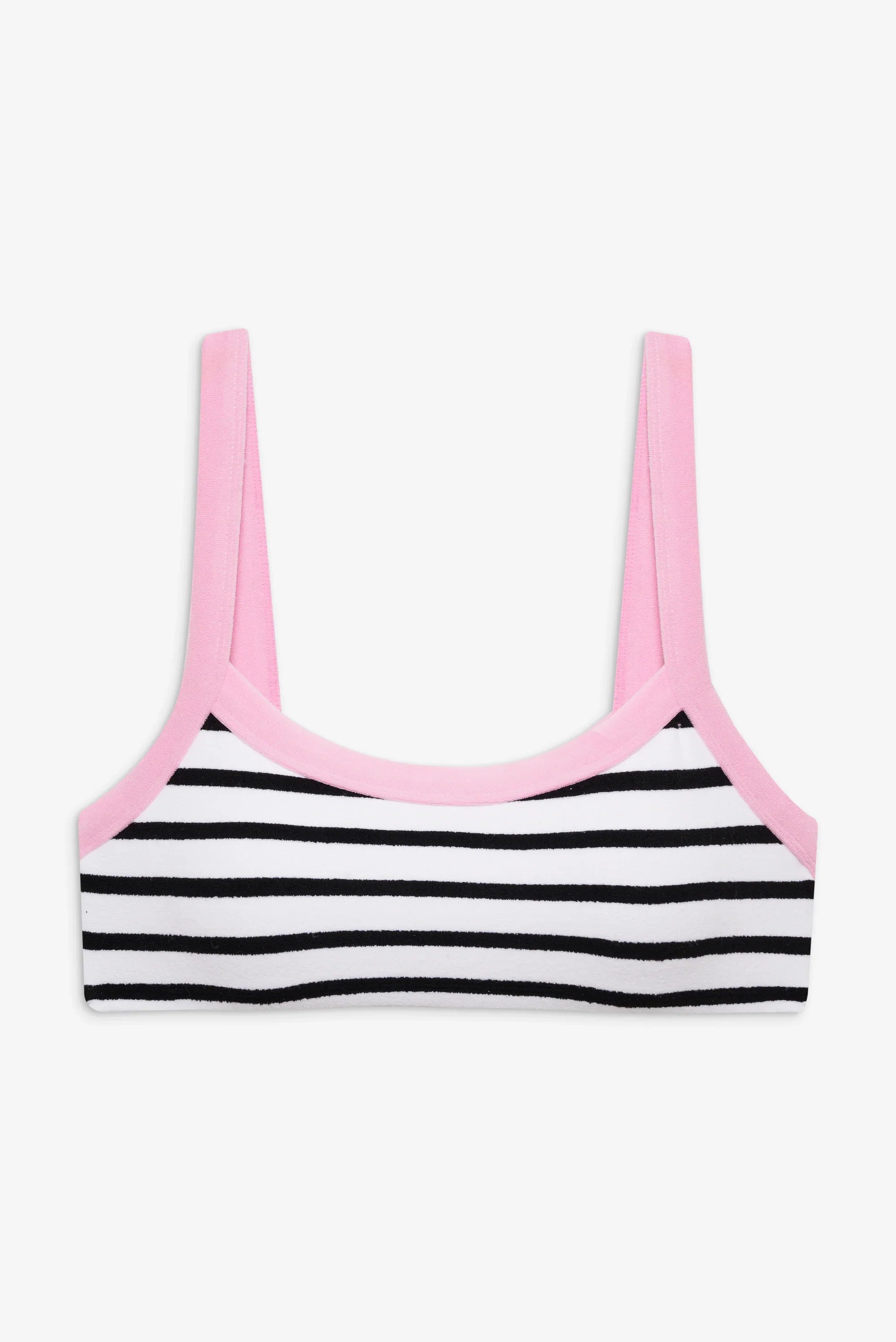 Flynn Bralette Bikini Top - Vintage Stripe