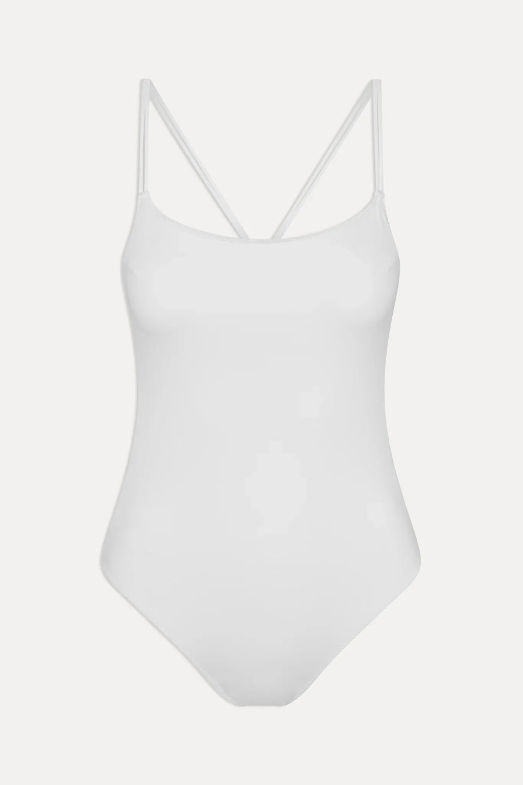 x JENNIE Lotus One Piece Swimsuit - Optic White