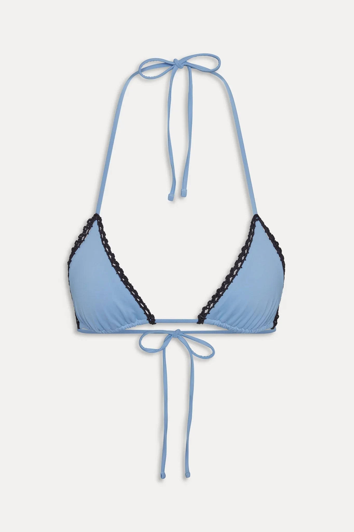 x JENNIE Nick Triangle Bikini Top - Heaven Crochet
