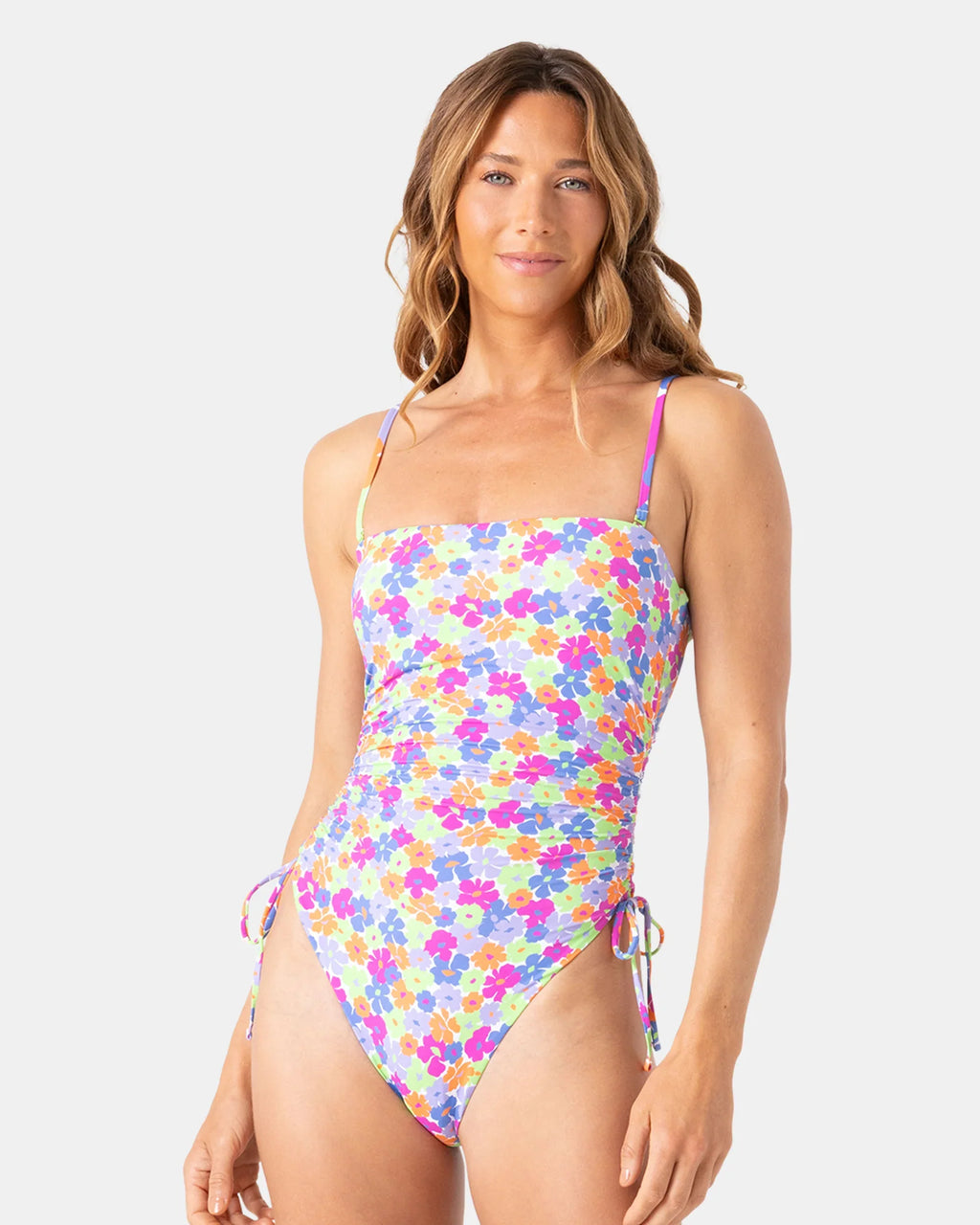 California Dreamin Bandeau One Piece Swimsuit