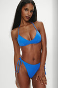 Micah Halter Bikini Top - Lake Blue