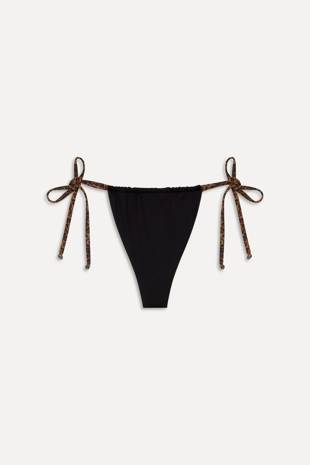 x BELLA HADID Tia Skimpy Bikini Bottom - Lucky Leopard