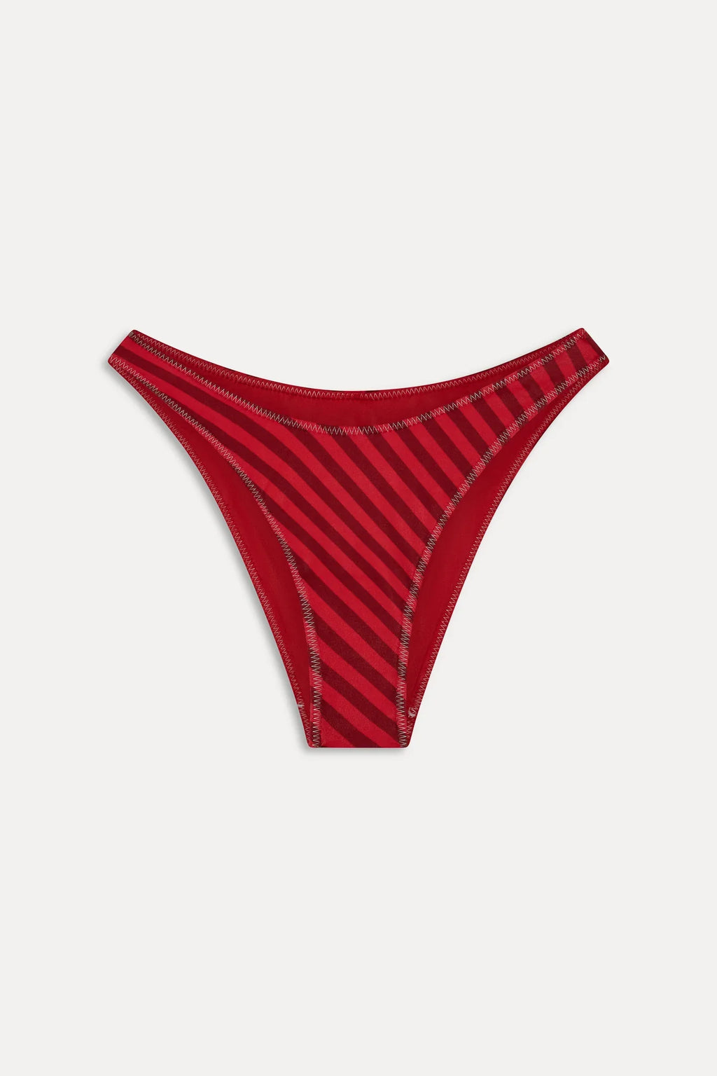 x JENNIE Dove Shine Bikini Bottom - Spring Stripe