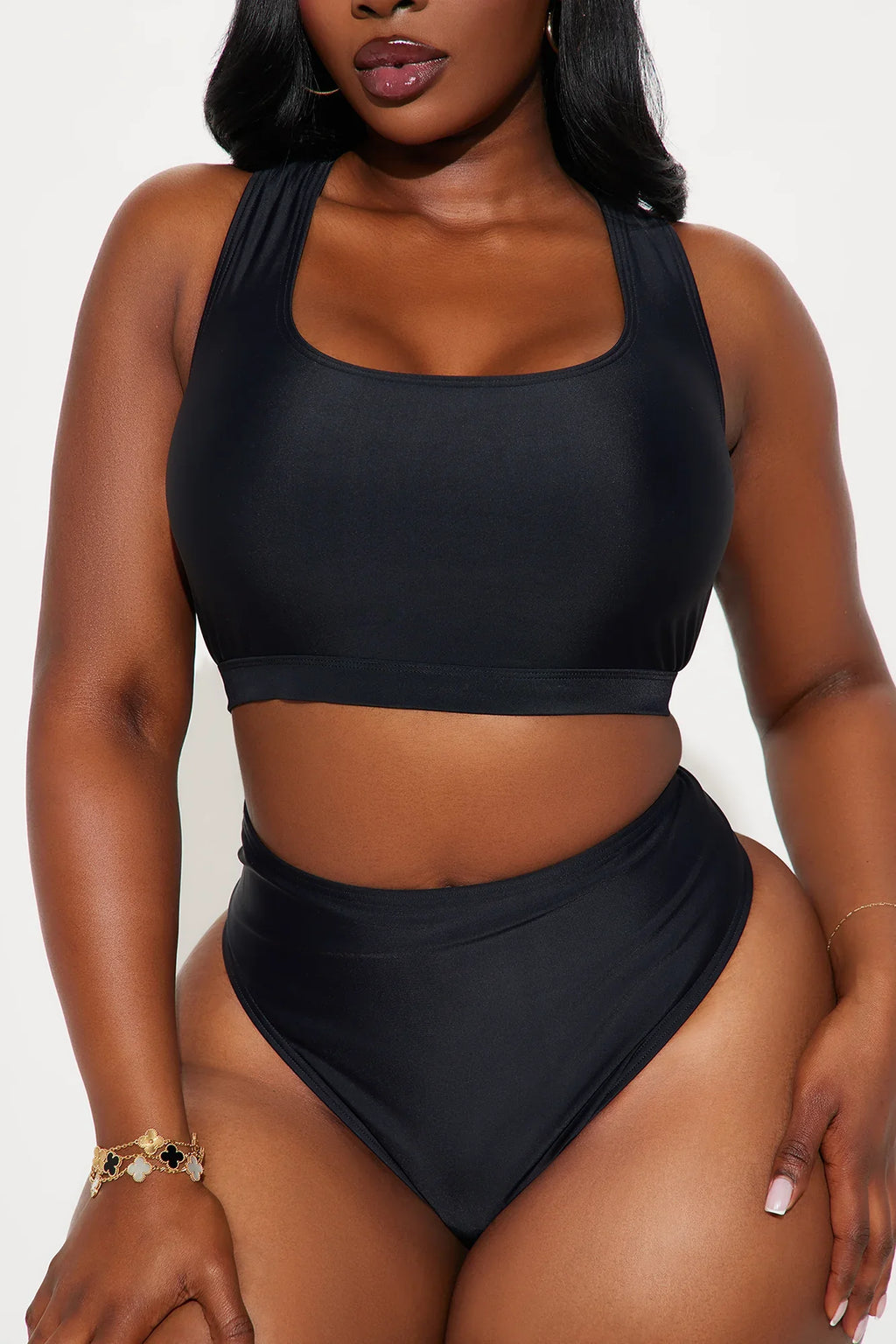 Beach House Swim 2 Piece Bikini - Black