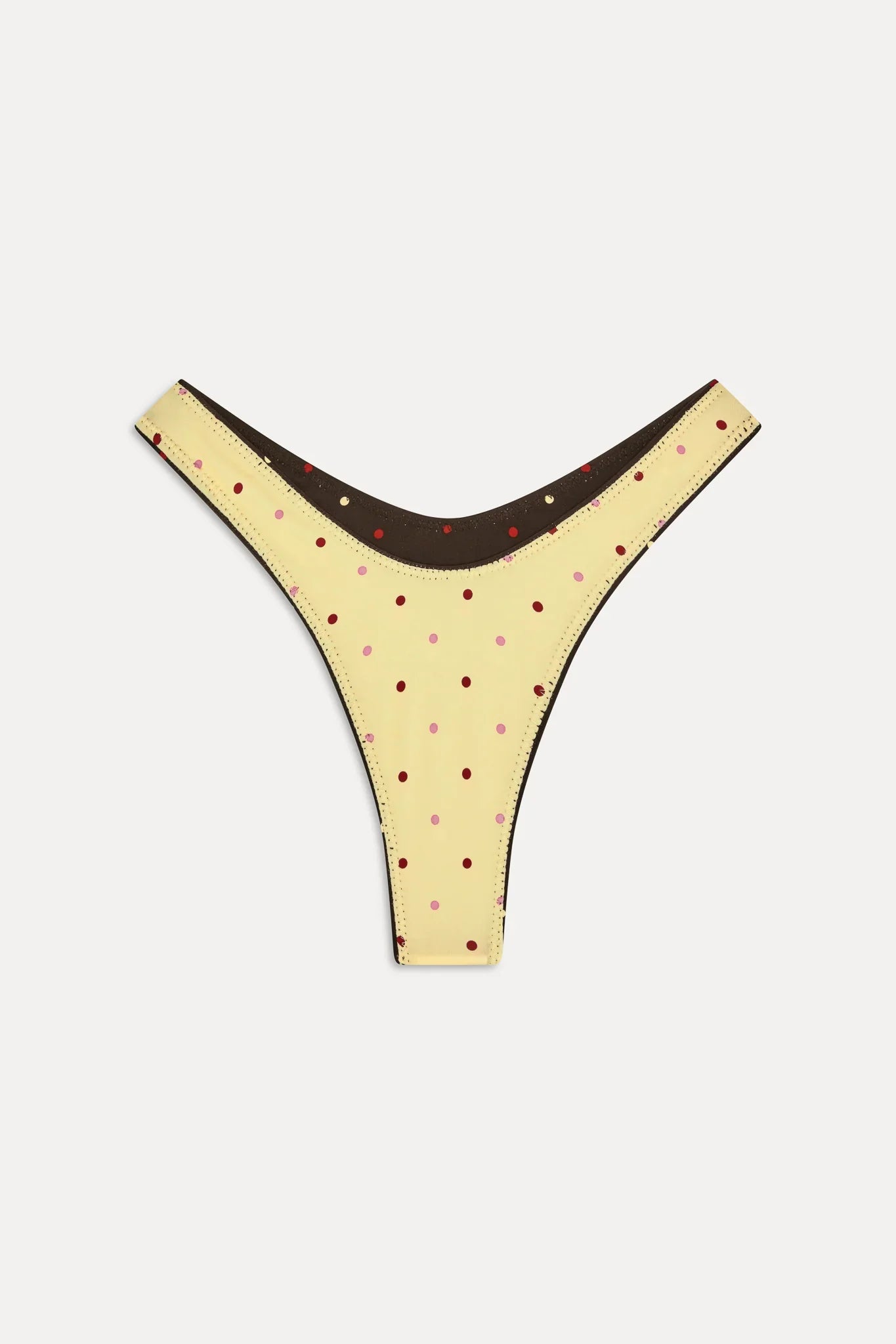 Full Moon Reversible Shine Bikini Bottom - Honey Bug