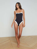Tory Bandeau One-Piece Swimsuit