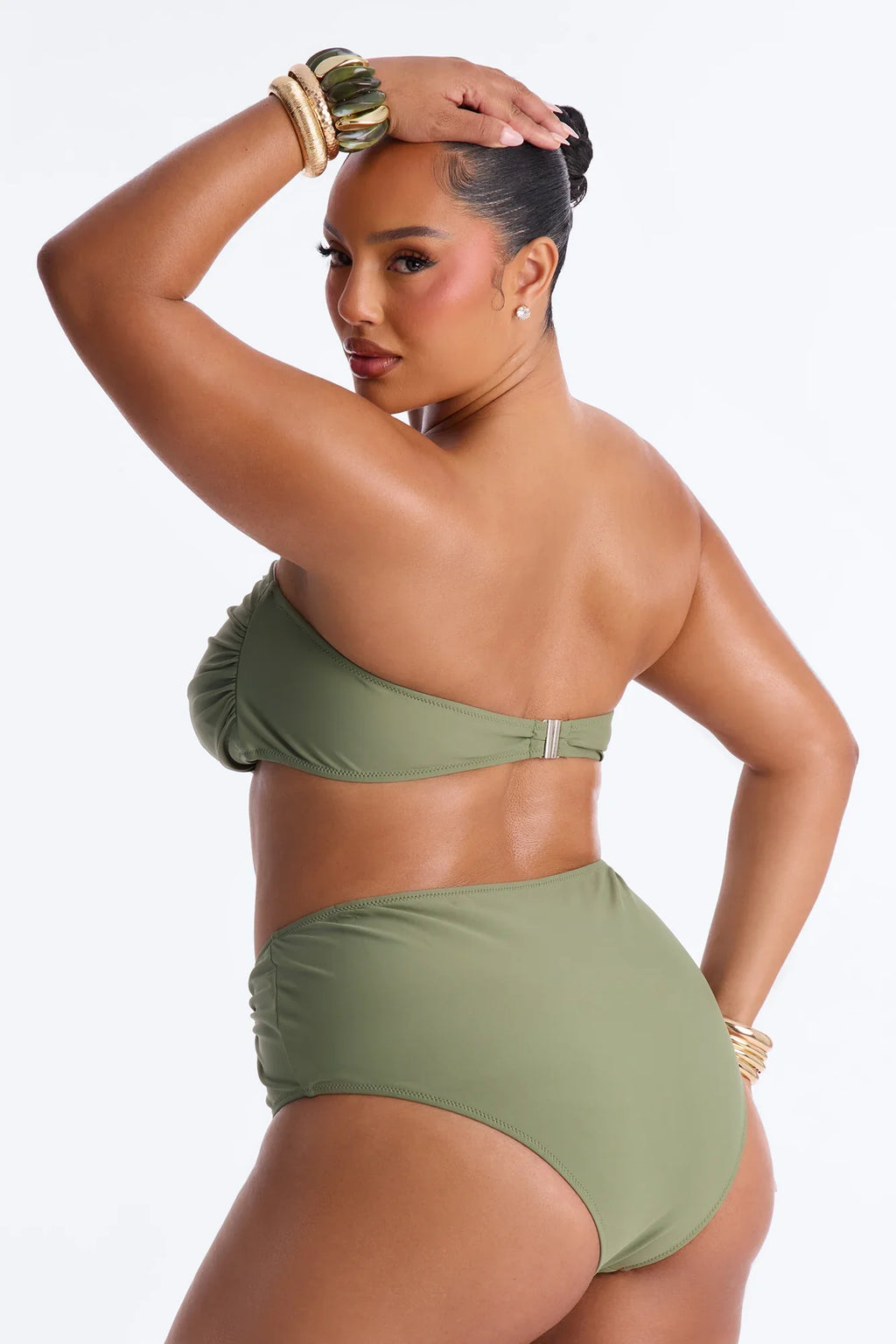 Ocean Trance 2 Piece Bikini Set - Sage