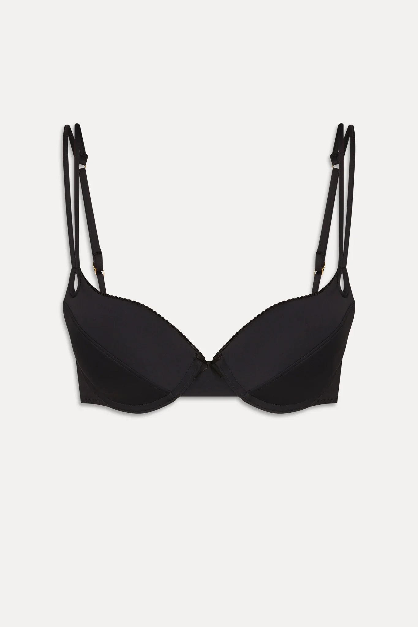 Cherish Push Up Bikini Top - Black