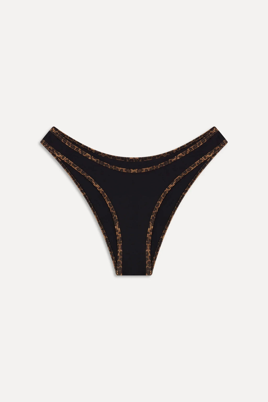 x BELLA HADID Dove Bikini Bottom - Lucky Leopard