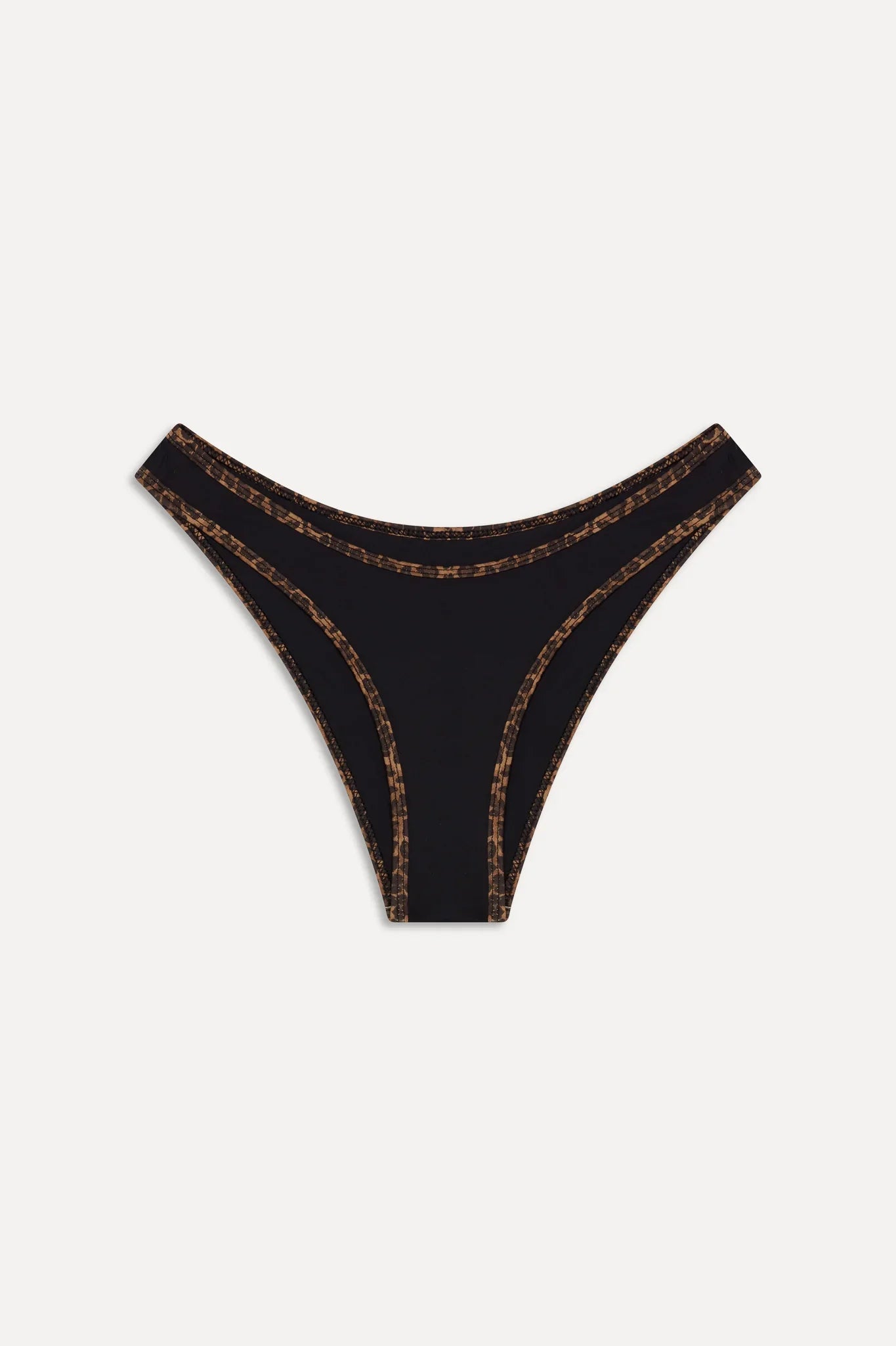 x BELLA HADID Dove Bikini Bottom - Lucky Leopard
