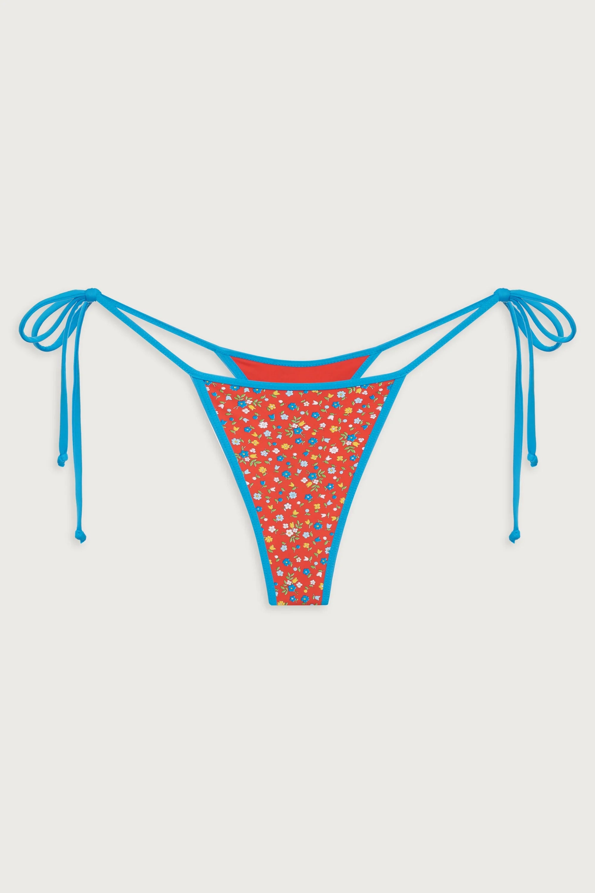 Hazel Floral Skimpy Bikini Bottom - Seaside Farm