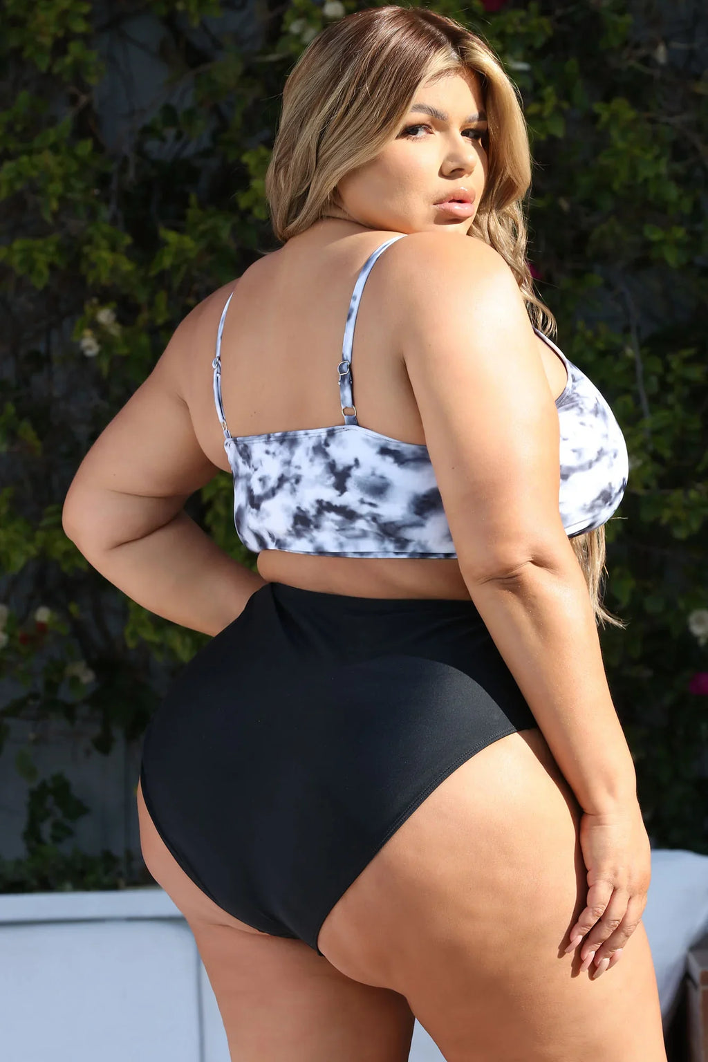 Maui Mix And Match High Rise Bikini Bottom - Black
