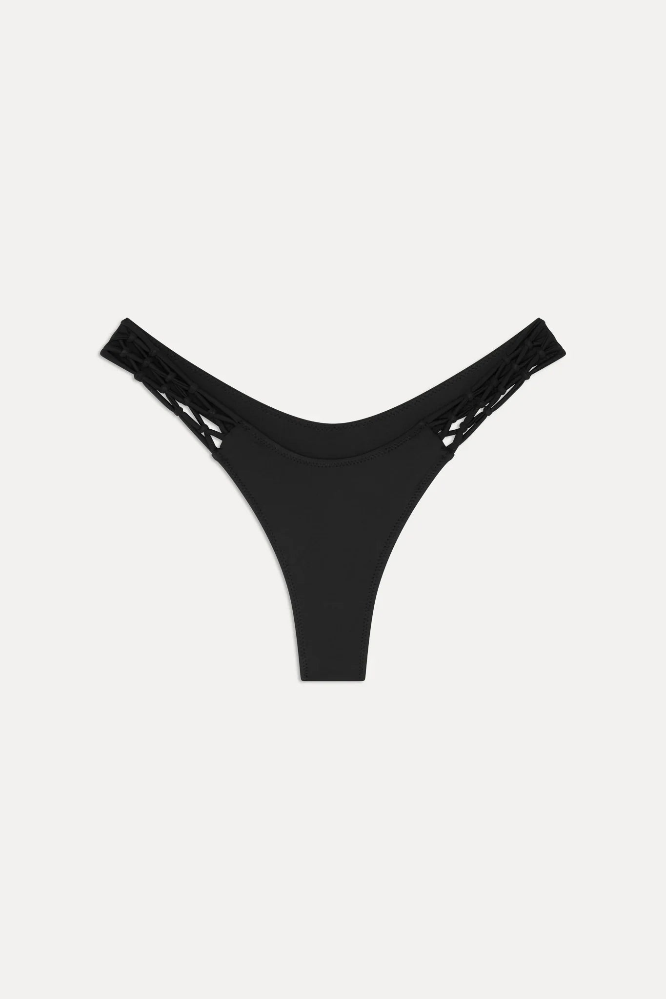 x JENNIE Encore Micro Bikini Bottom - Black