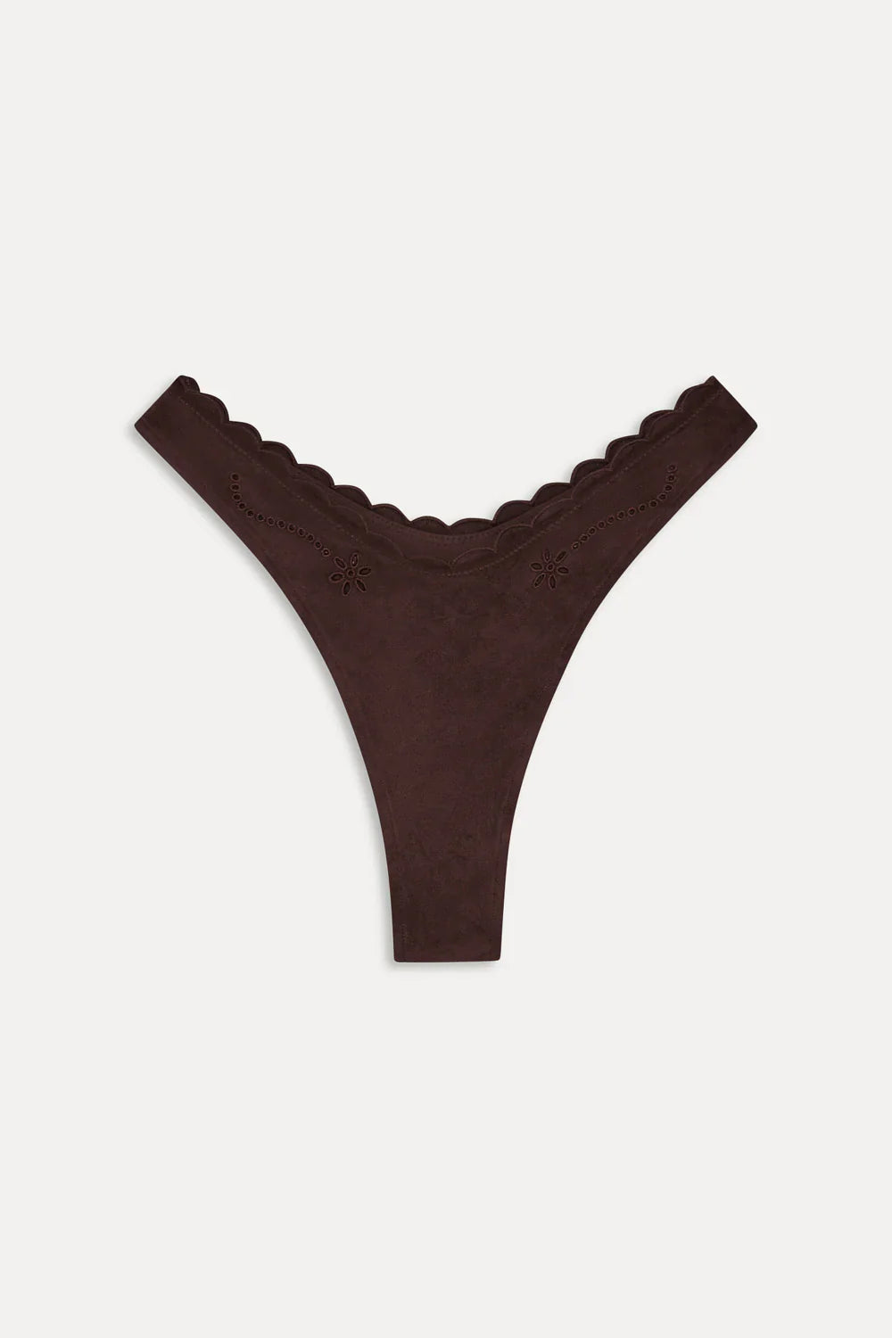 Full Moon Suede Bikini Bottom - Desert Suede